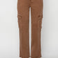 Risen Full Size High Rise Cargo Jeans